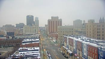 Weather camera view of Akron Beacon Journal.