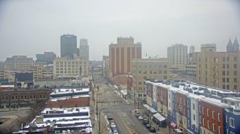 Weather camera view of Akron Beacon Journal.