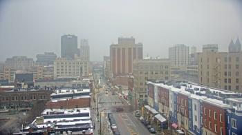 Weather camera view of Akron Beacon Journal.