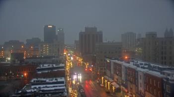 Weather camera view of Akron Beacon Journal.