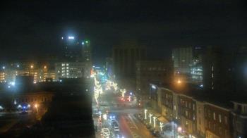 Weather camera view of Akron Beacon Journal.