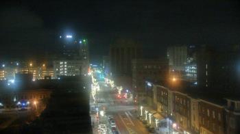 Weather camera view of Akron Beacon Journal.