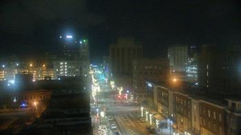 Weather camera view of Akron Beacon Journal.