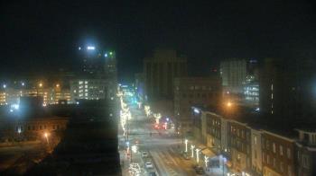 Weather camera view of Akron Beacon Journal.