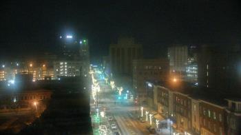 Weather camera view of Akron Beacon Journal.