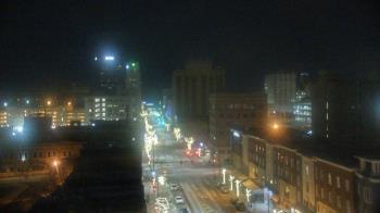 Weather camera view of Akron Beacon Journal.