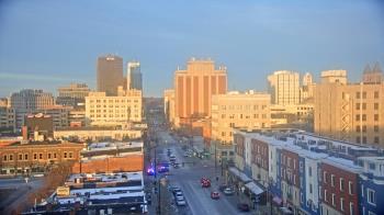 Weather camera view of Akron Beacon Journal.