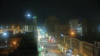 Weather camera view of Akron Beacon Journal.