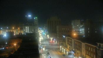 Weather camera view of Akron Beacon Journal.
