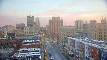 Weather camera view of Akron Beacon Journal.