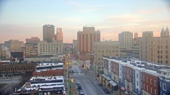 Weather camera view of Akron Beacon Journal.