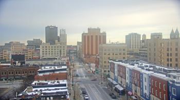 Weather camera view of Akron Beacon Journal.