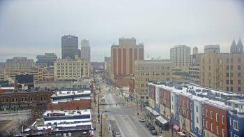 Weather camera view of Akron Beacon Journal.