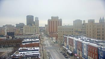 Weather camera view of Akron Beacon Journal.