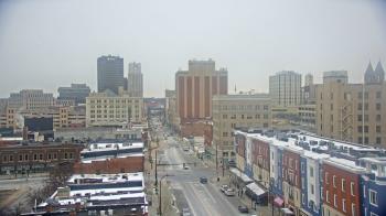 Weather camera view of Akron Beacon Journal.