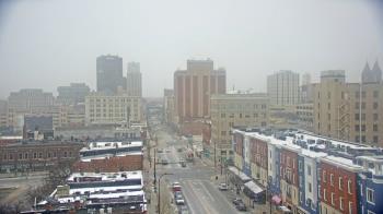 Weather camera view of Akron Beacon Journal.