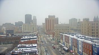 Weather camera view of Akron Beacon Journal.