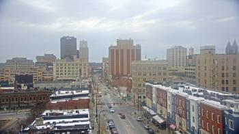 Weather camera view of Akron Beacon Journal.