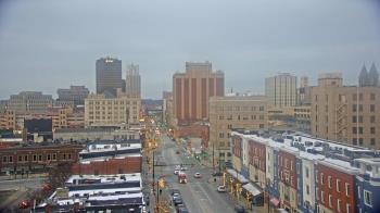 Weather camera view of Akron Beacon Journal.