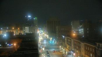 Weather camera view of Akron Beacon Journal.