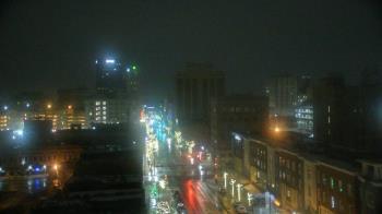 Weather camera view of Akron Beacon Journal.