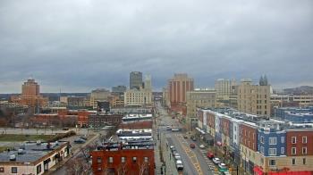 Weather camera view of Akron Beacon Journal.