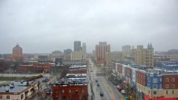 Weather camera view of Akron Beacon Journal.