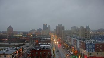 Weather camera view of Akron Beacon Journal.
