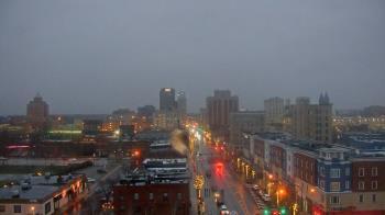 Weather camera view of Akron Beacon Journal.