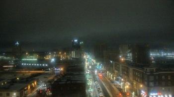 Weather camera view of Akron Beacon Journal.