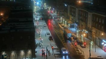 Weather camera view of Akron Beacon Journal.