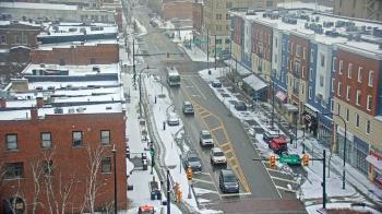 Weather camera view of Akron Beacon Journal.