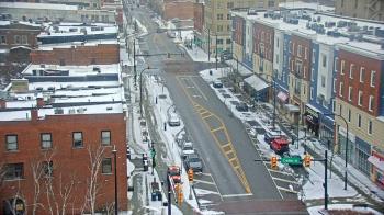 Weather camera view of Akron Beacon Journal.