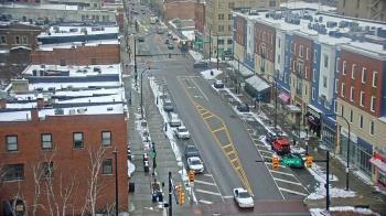 Weather camera view of Akron Beacon Journal.