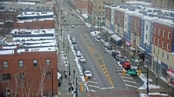 Weather camera view of Akron Beacon Journal.