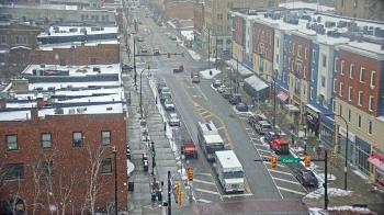 Weather camera view of Akron Beacon Journal.