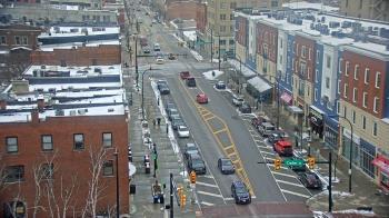 Weather camera view of Akron Beacon Journal.