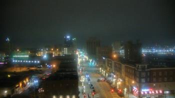 Weather camera view of Akron Beacon Journal.