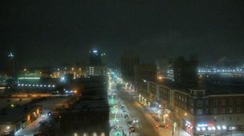 Weather camera view of Akron Beacon Journal.