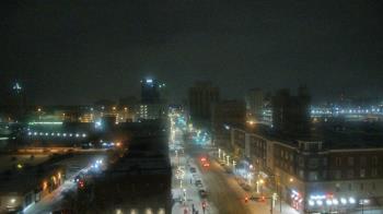 Weather camera view of Akron Beacon Journal.