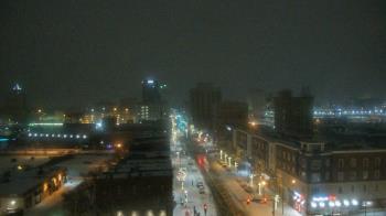 Weather camera view of Akron Beacon Journal.