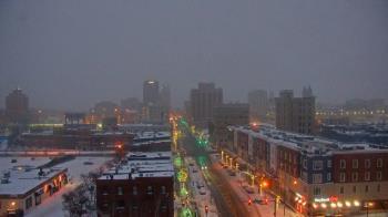 Weather camera view of Akron Beacon Journal.