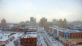 Weather camera view of Akron Beacon Journal.