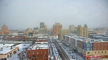 Weather camera view of Akron Beacon Journal.