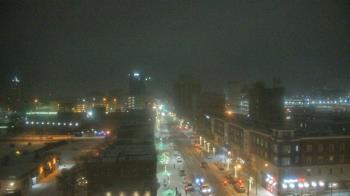 Weather camera view of Akron Beacon Journal.