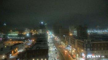 Weather camera view of Akron Beacon Journal.