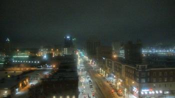 Weather camera view of Akron Beacon Journal.