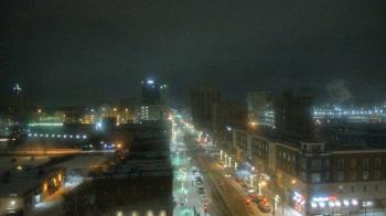 Weather camera view of Akron Beacon Journal.