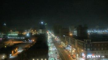 Weather camera view of Akron Beacon Journal.