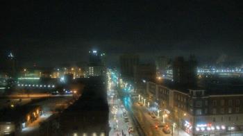 Weather camera view of Akron Beacon Journal.